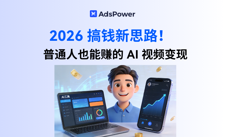 2026 搞钱新思路!AI 视频变现,普通人也能上手的保姆级经验分享